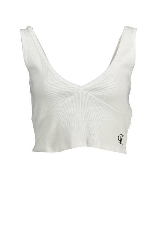 CALVIN KLEIN TOP DONNA BIANCO