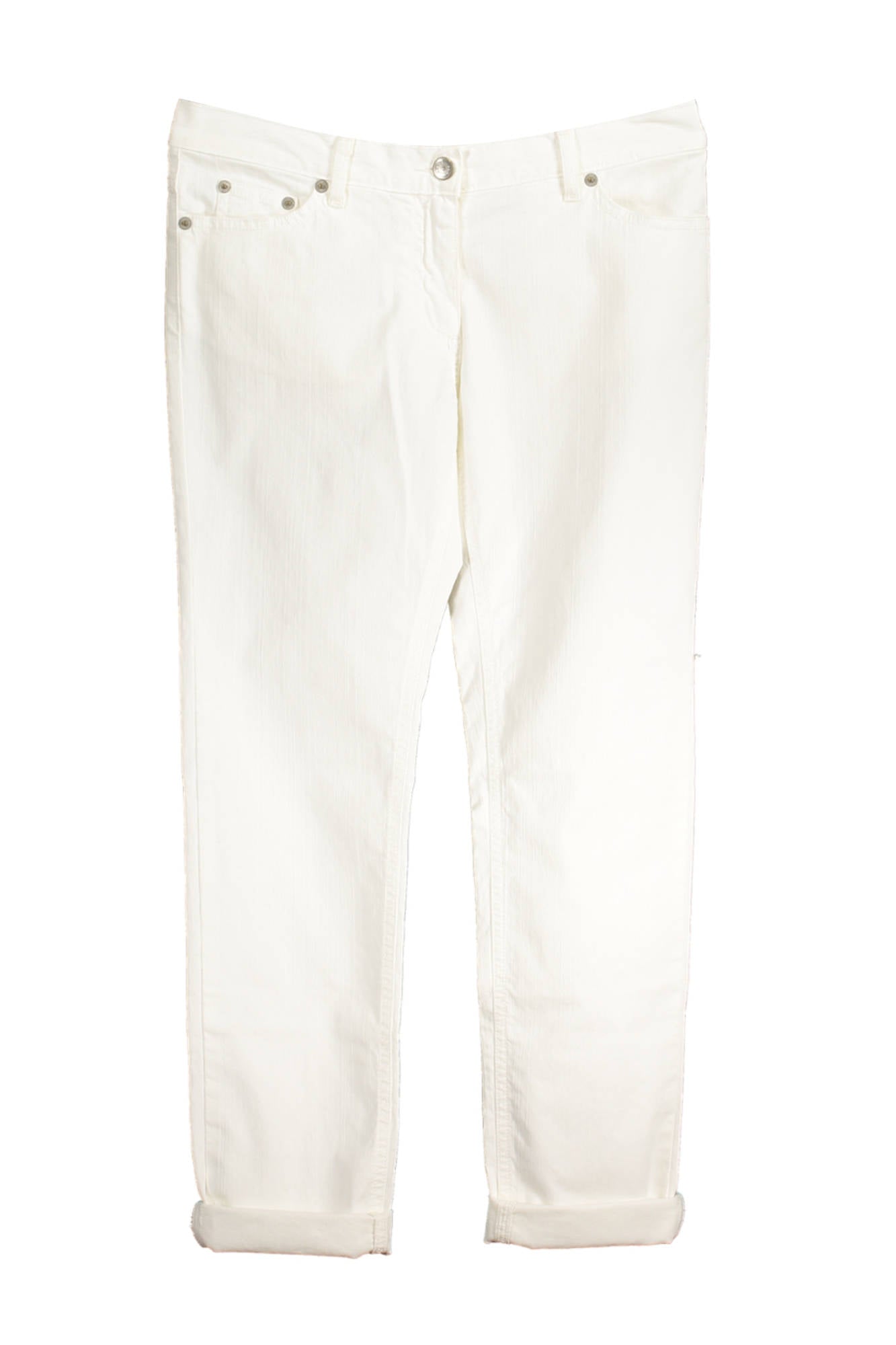 FRED PERRY PANTALONE DONNA BIANCO
