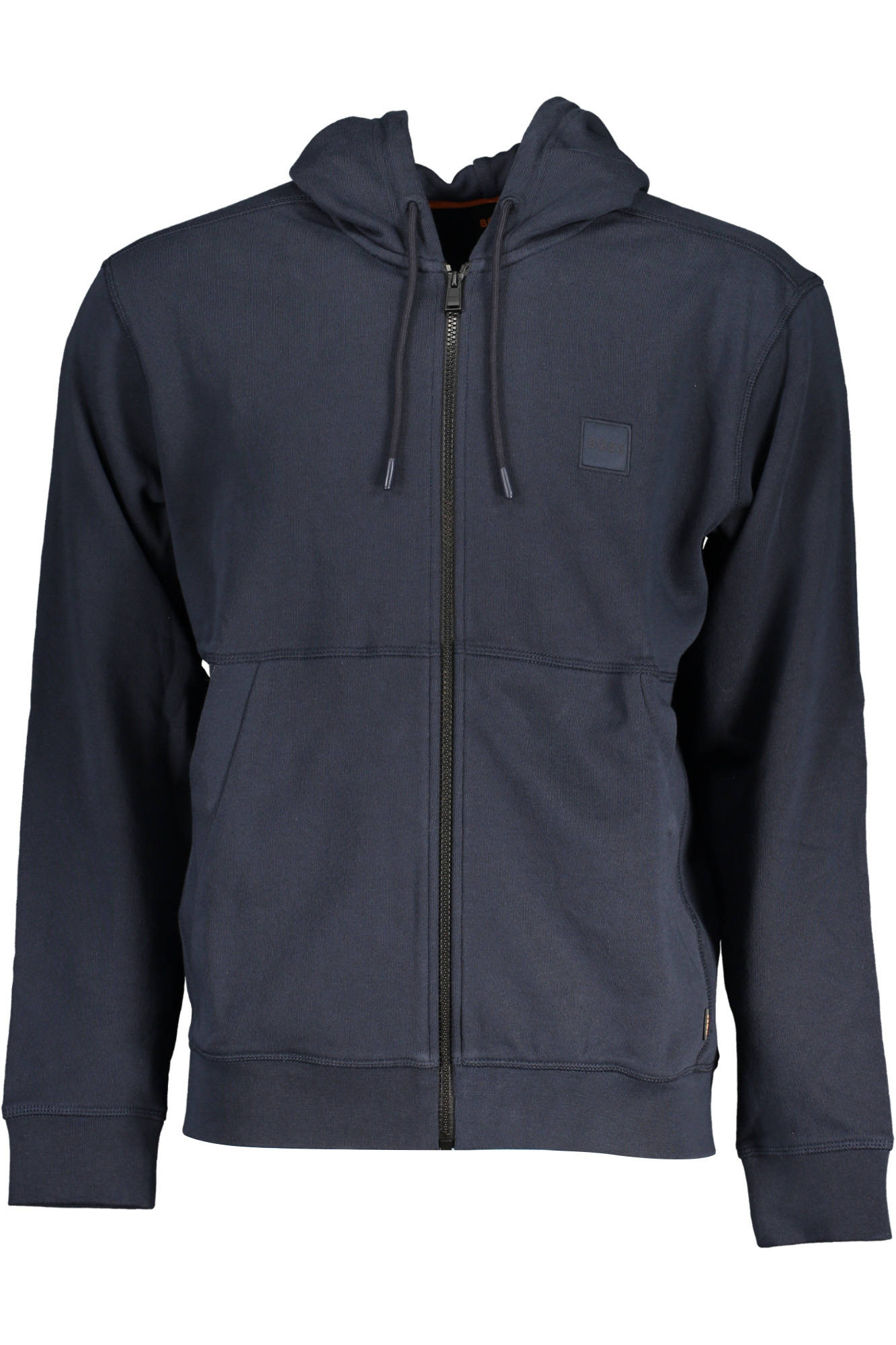 HUGO BOSS FELPA CON ZIP UOMO BLU