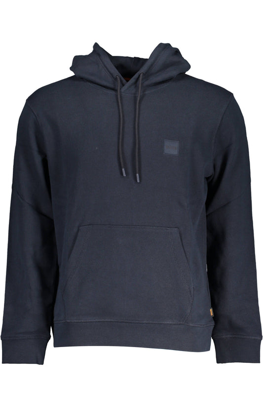 HUGO BOSS FELPA SENZA ZIP UOMO BLU