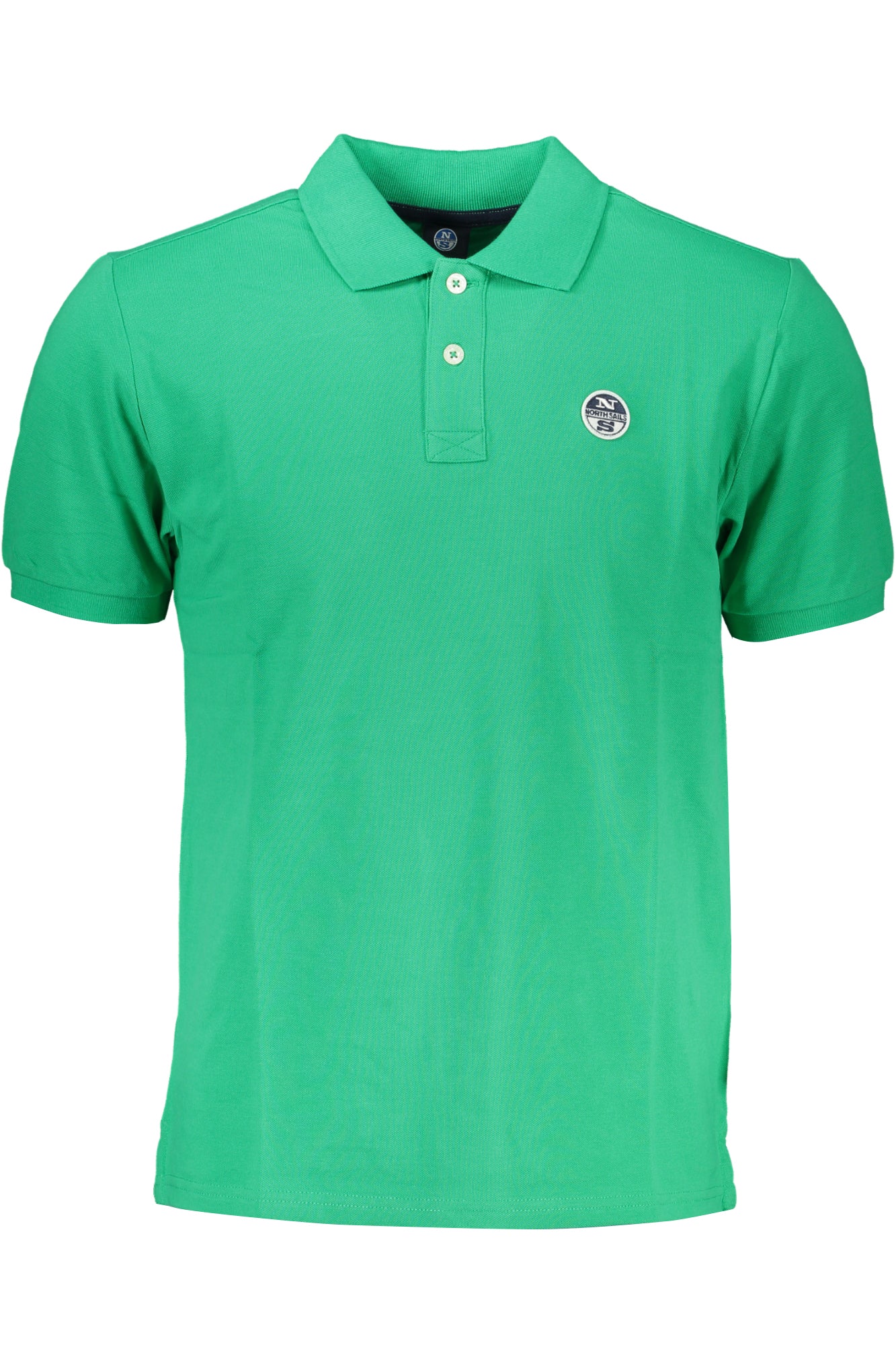 NORTH SAILS POLO MANICHE CORTE UOMO VERDE
