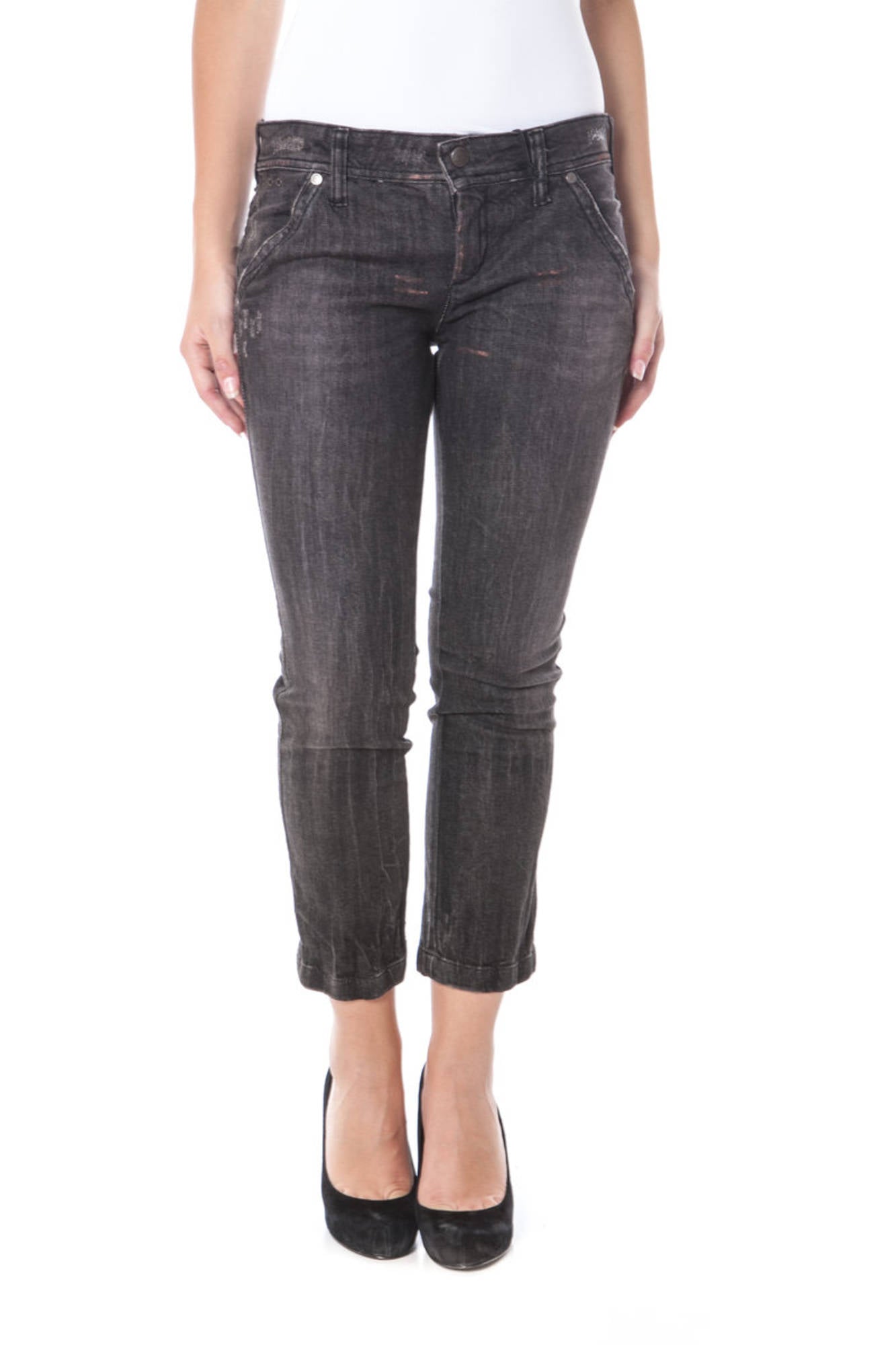 PARASUCO JEANS PINOCCHIETTO DONNA NERO