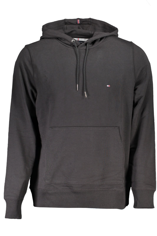 TOMMY HILFIGER FELPA SENZA ZIP UOMO NERO