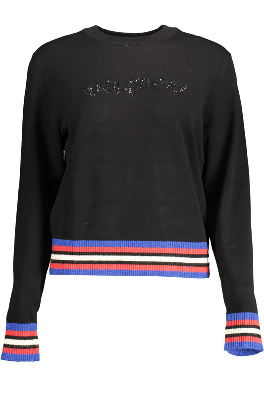 DESIGUAL MAGLIA DONNA NERO