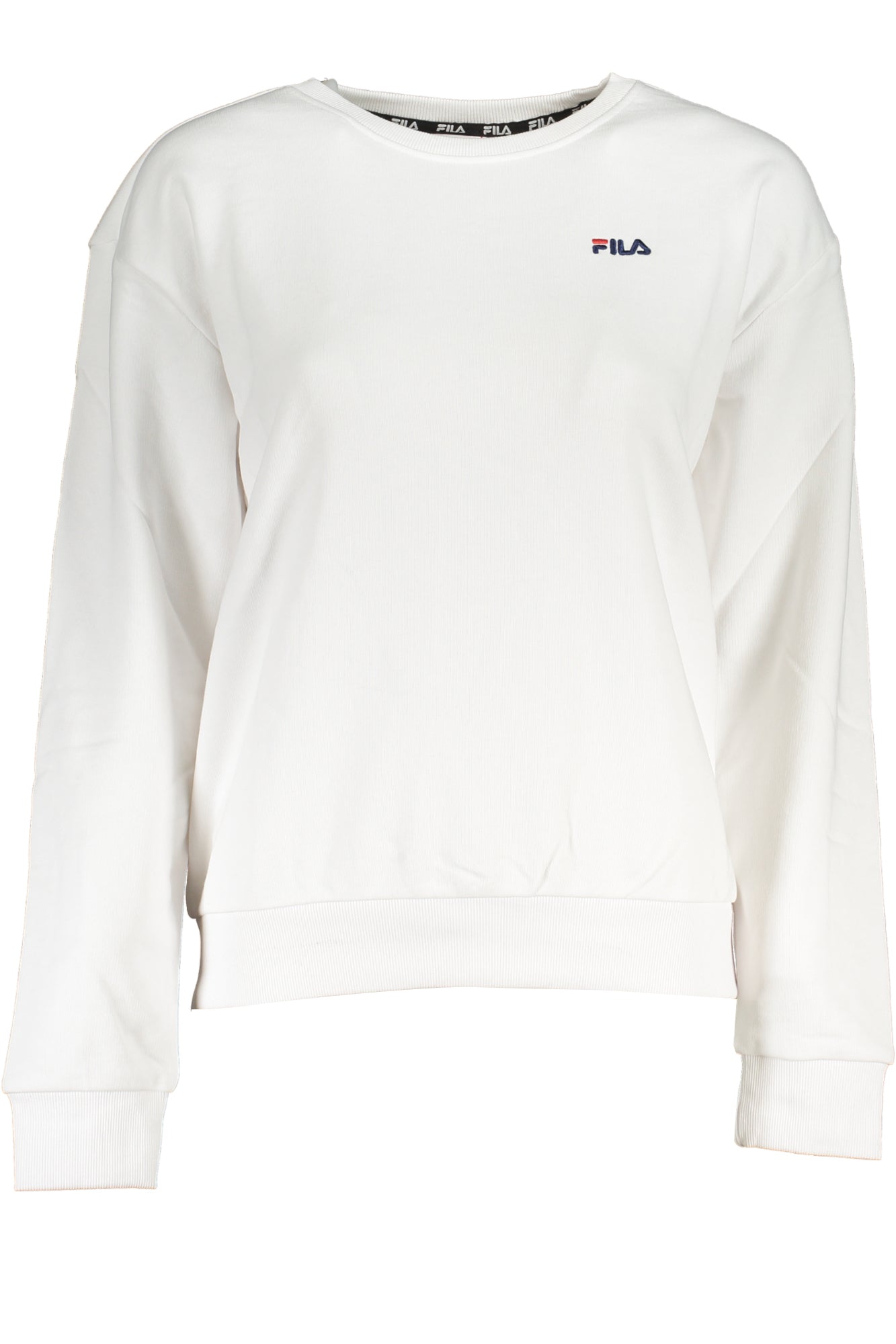 FILA FELPA SENZA ZIP DONNA BIANCO