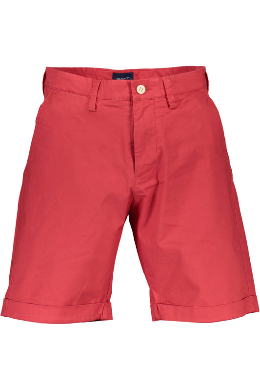 GANT PANTALONE BERMUDA UOMO ROSSO