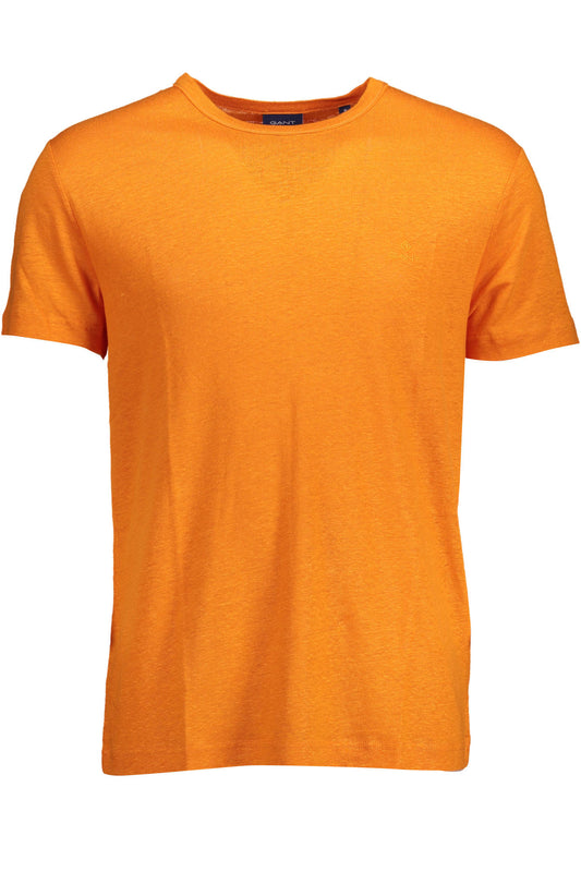 GANT T-SHIRT MANICHE CORTE UOMO ARANCIO