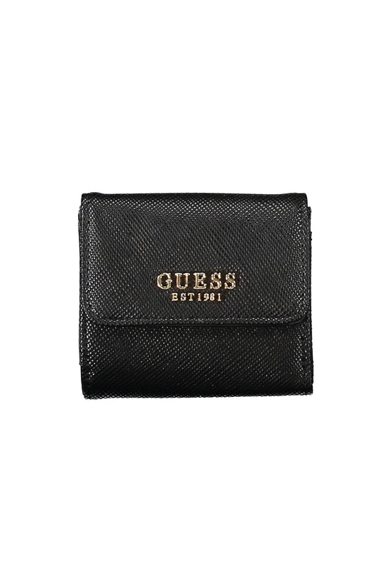 GUESS JEANS PORTAFOGLIO DONNA NERO