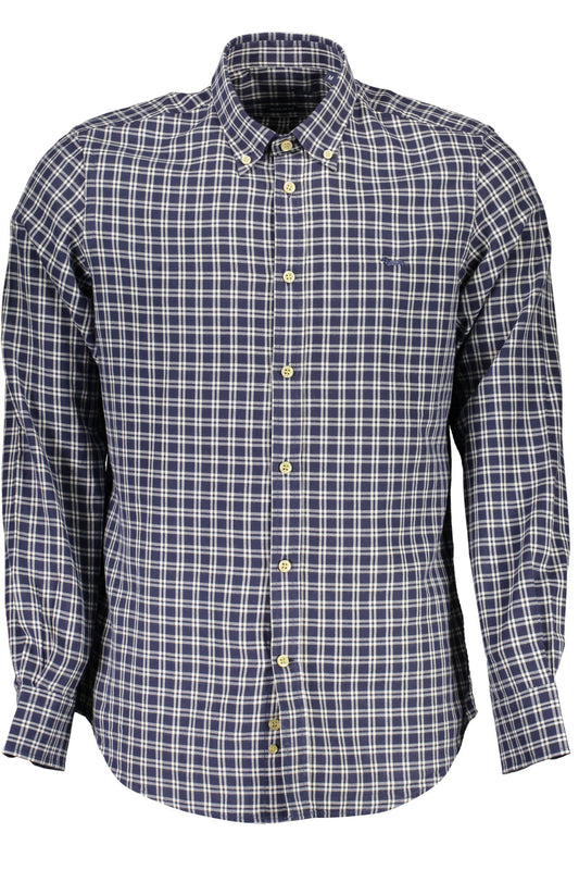 HARMONT & BLAINE CAMICIA MANICHE LUNGHE UOMO BLU