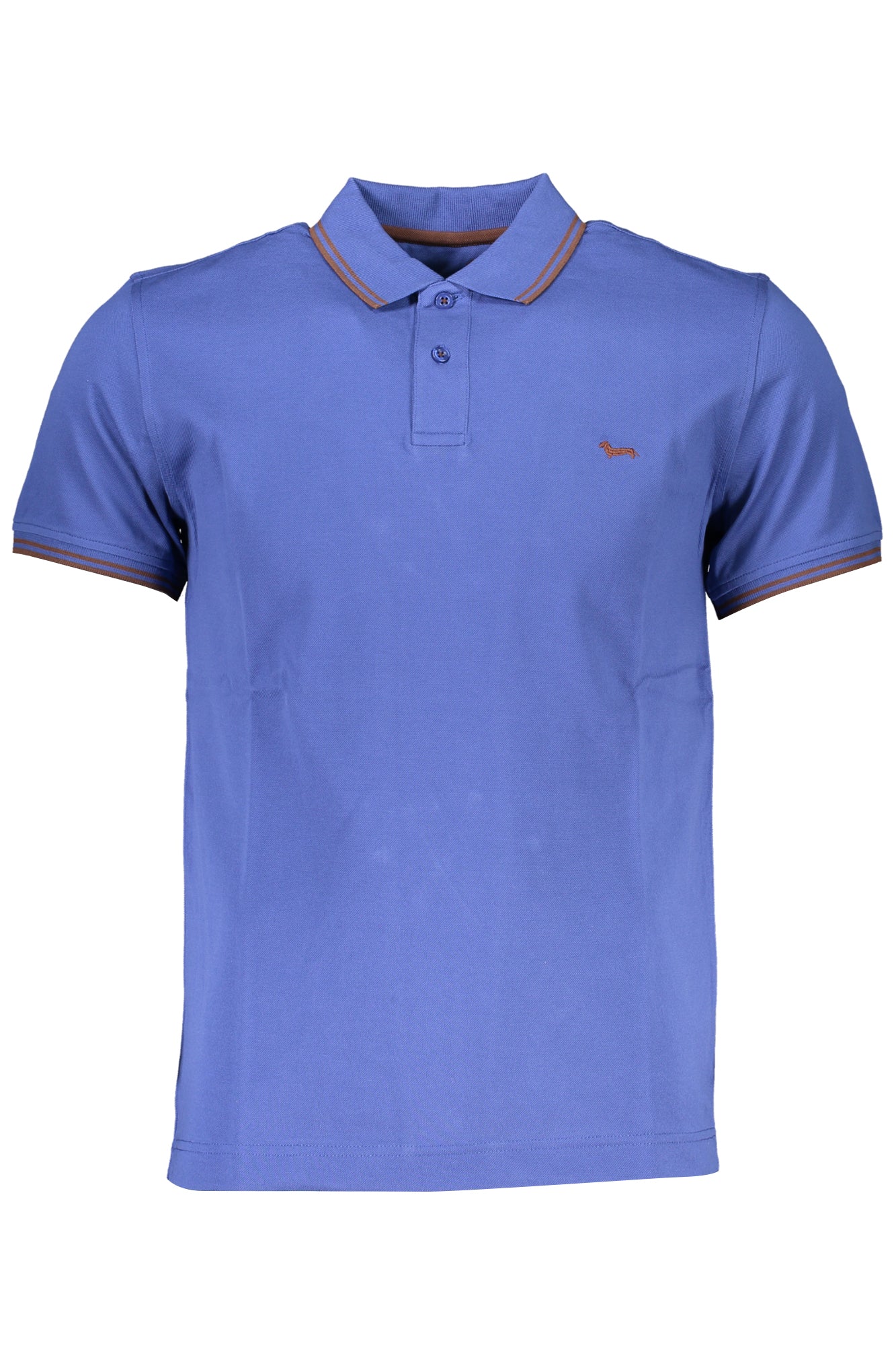 HARMONT & BLAINE POLO MANICHE CORTE UOMO BLU