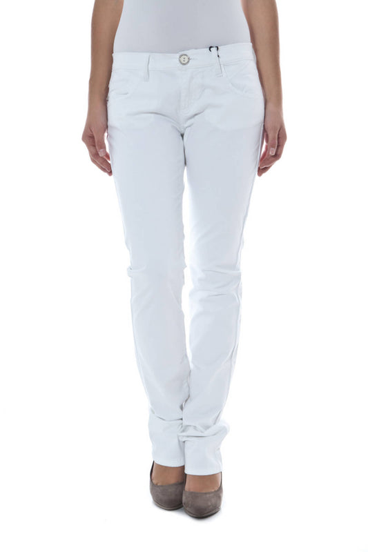 PHARD PANTALONE DONNA BIANCO