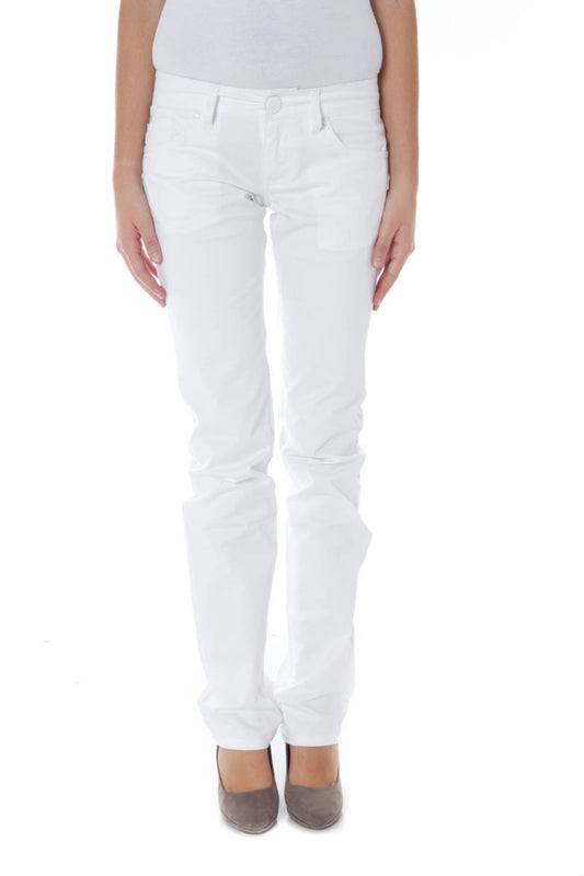 PHARD PANTALONE DONNA BIANCO